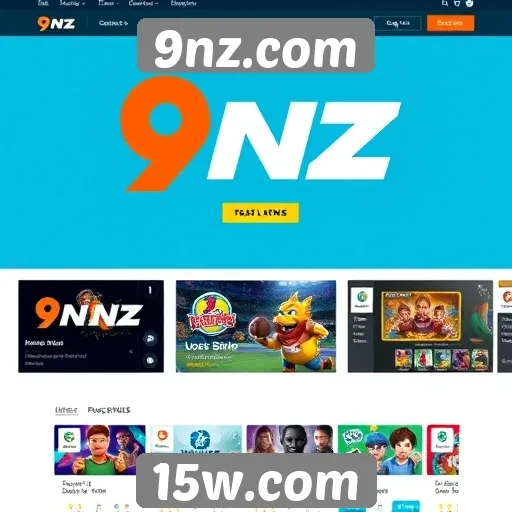 Análise da interface do usuário do 9nz.com